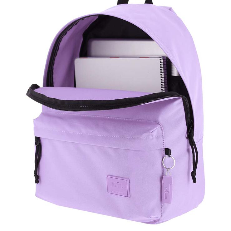 Mochila + Estuche Totto Kalex morado