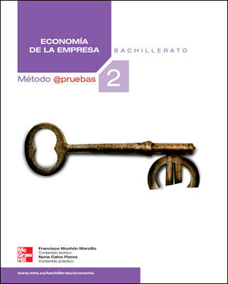 Economía de la Empresa 2º Bachillerato Método @Pruebas
