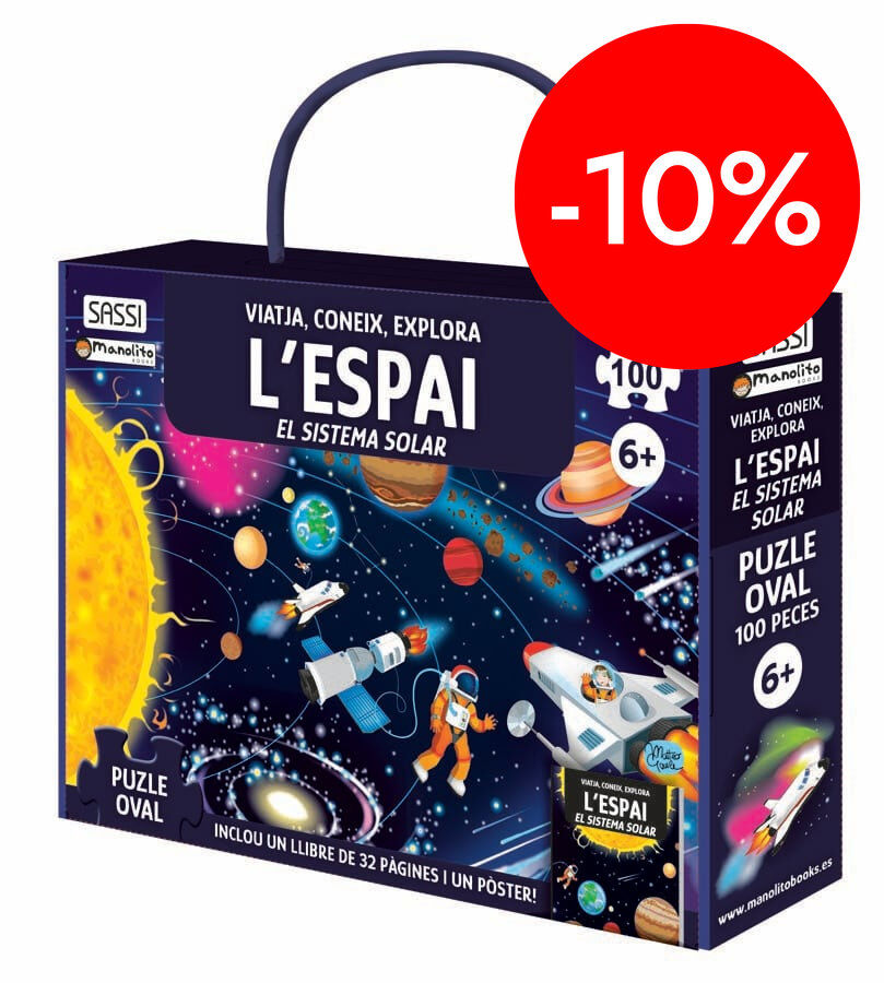 Libro y puzle L'Espai 100 piezas