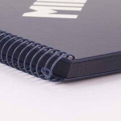 Notebook A5 80 hojas 5x5 Milan 430 1918 azul