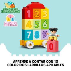 LEGO® Duplo Creative Play Tren de los Números: Aprende a Contar 10954