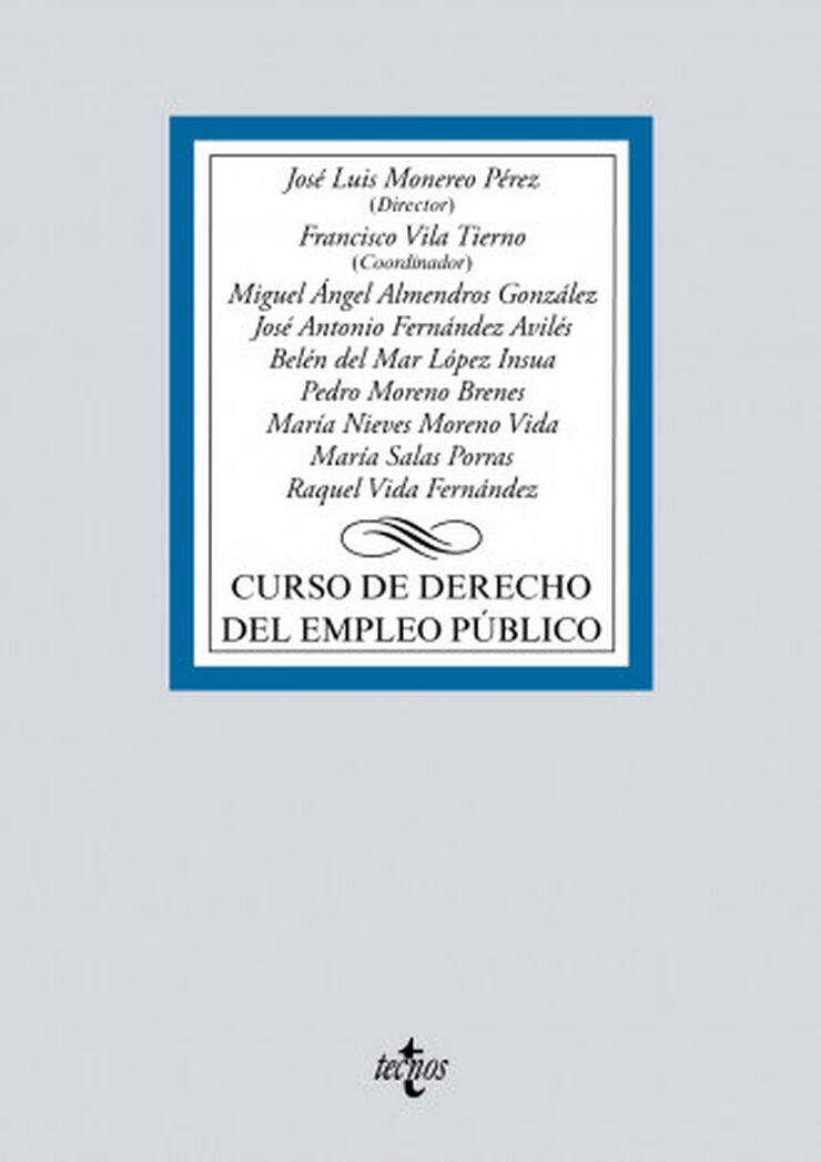 Curso de Derecho del empleo público