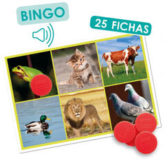 Bingo Akros Los animales y la naturaleza