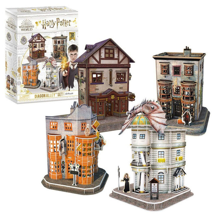 Puzle 3D 273 piezas Callejón Diagón