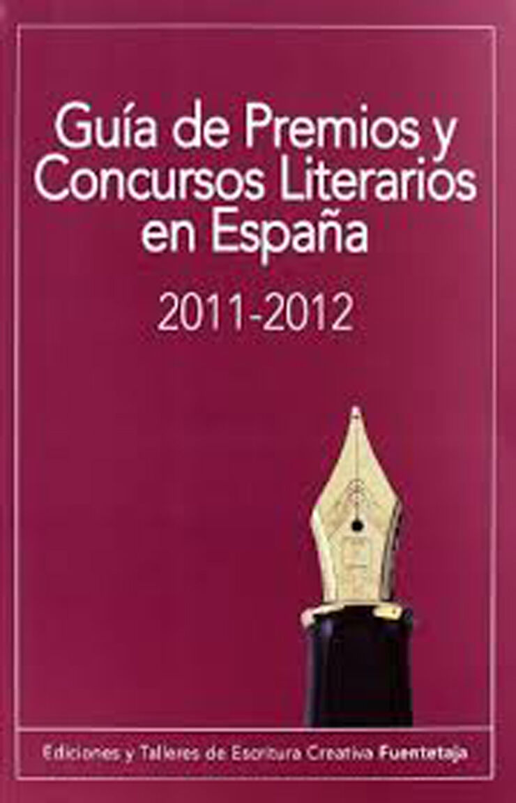 Guía de premios y concursos literarios en España 2011-2012