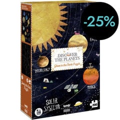 Puzle 200 piezas Discover The Planets brilla en la oscuridad