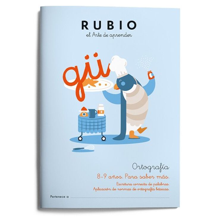 Ortografía 8-9 años. Para Saber Más Rubio