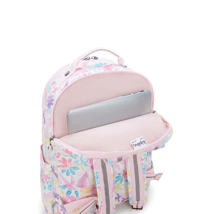 Mochila Kipling Seoul Lap Aqua Sea