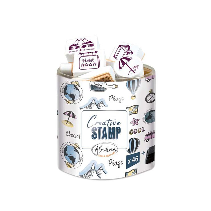 Creative Stamp Aladine Viaje