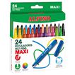 Rotuladores de colores Alpino Maxi 24u