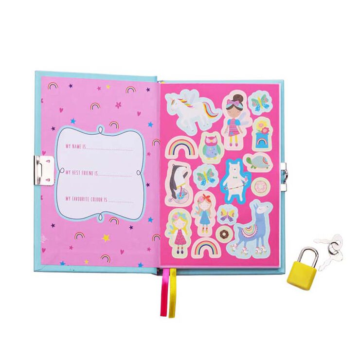 Diari Secret Perfumat Play Floss&Rock Rainbow Fairy
