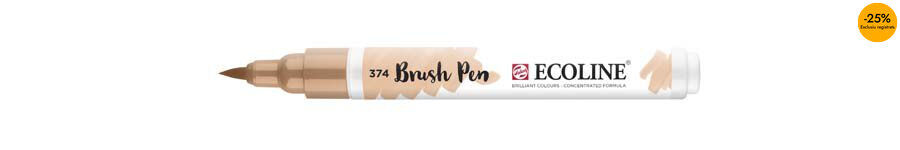 Retolador Ecoline Brush Pen beix rosat 374