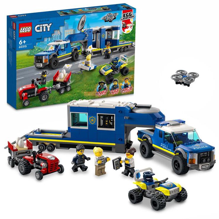 LEGO® City Central móvil de policía 60315