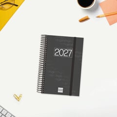Agenda Finocam Year D&iacute;a P&aacute;gina 2027 Catal&aacute;n Negro