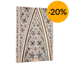 Agenda Paperblanks B&oacute;veda Catedral Mil&aacute;n Midi apaisada sem/vista caso 2026