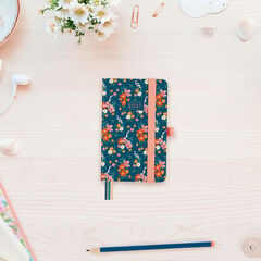 Agenda Finocam Design Semana Vista Horizontal 2027 Catal&aacute;n Flora