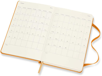 Agenda Moleskine 2020 - 2021 18 meses Pocket Semana Vista Inglés Naranja (9x14 cm) Agenda Moleskine 2020 - 2021 18 meses Pocket Semana Vista Inglés Naranja (9x14 cm)