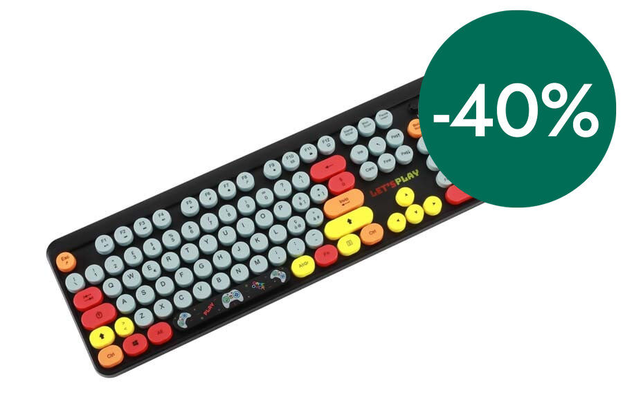 Teclado y Rat&oacute;n Let's Play iTotal