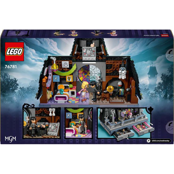 LEGO® Wednesday Dormitorio de Miércoles y Enid 76781
