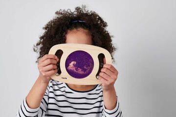 Panell d'observació Glitter TickIT Violeta