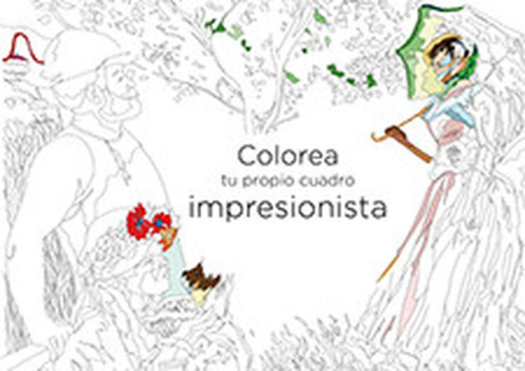 Colorea tu propio cuadro impresionista