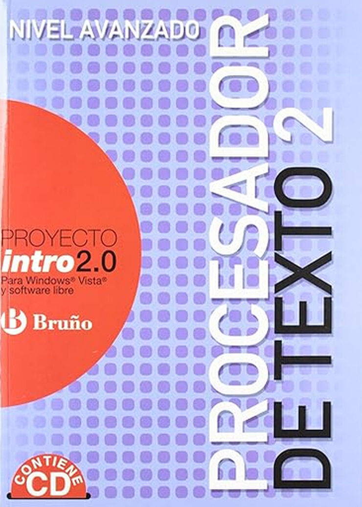 BRU S Procesador de texto 2/Intro 2.0. Bru&ntilde;o Text 9788421660317