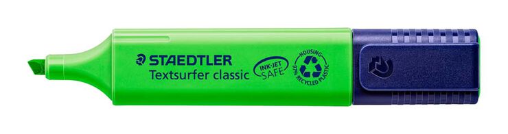 Marcadores fluoresecente Staedtler Textsurfer verde 10u