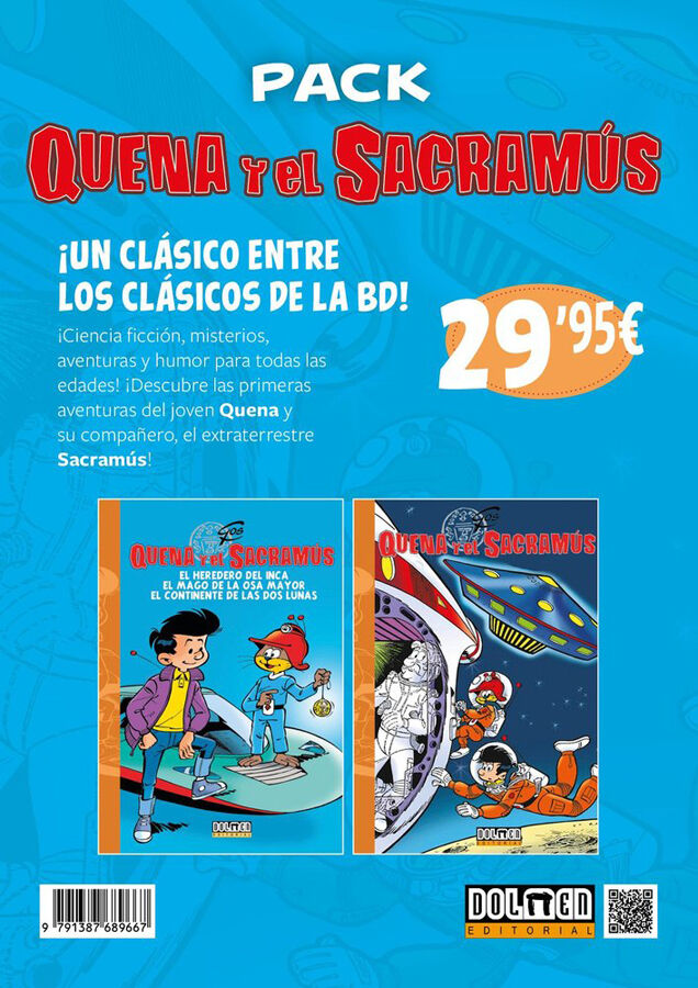 Pack - Quena y el sacram&uacute;s