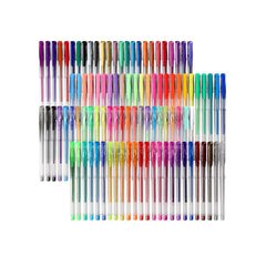 Set Bolígrafs Starkson Gel/Glitter 100 peces