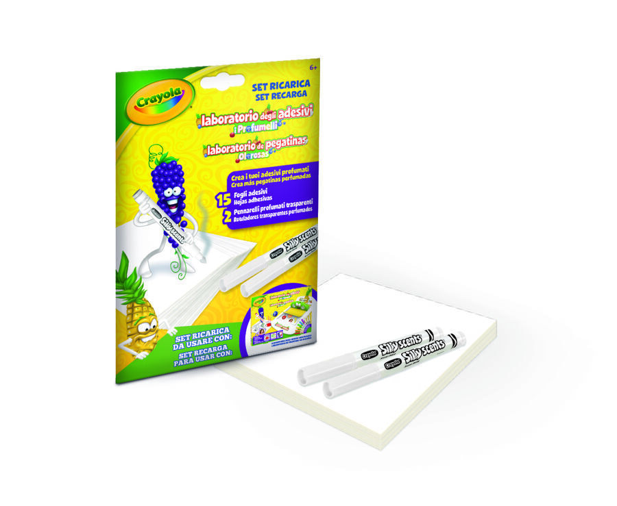 Recambio Laboratorio Pegatinas Crayola
