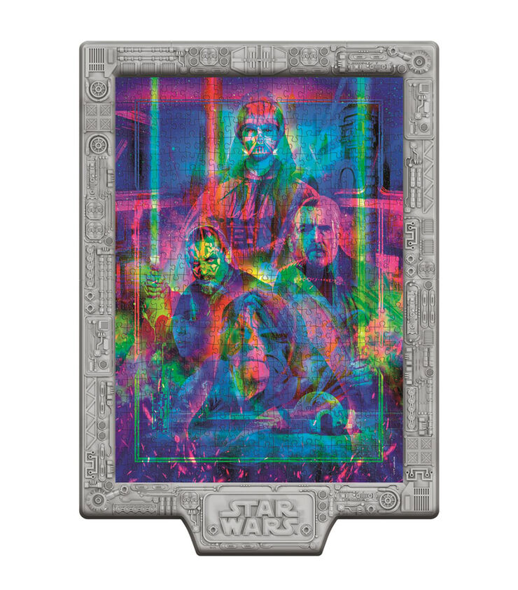 Puzle de 520 Piezas Star Wars Episodios I, II y III
