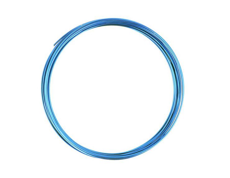 Hilo aluminio Innspiro 1,5mm 5m azul