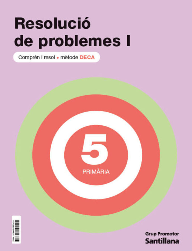 Quadern Problemes DECA I - 5è Primària