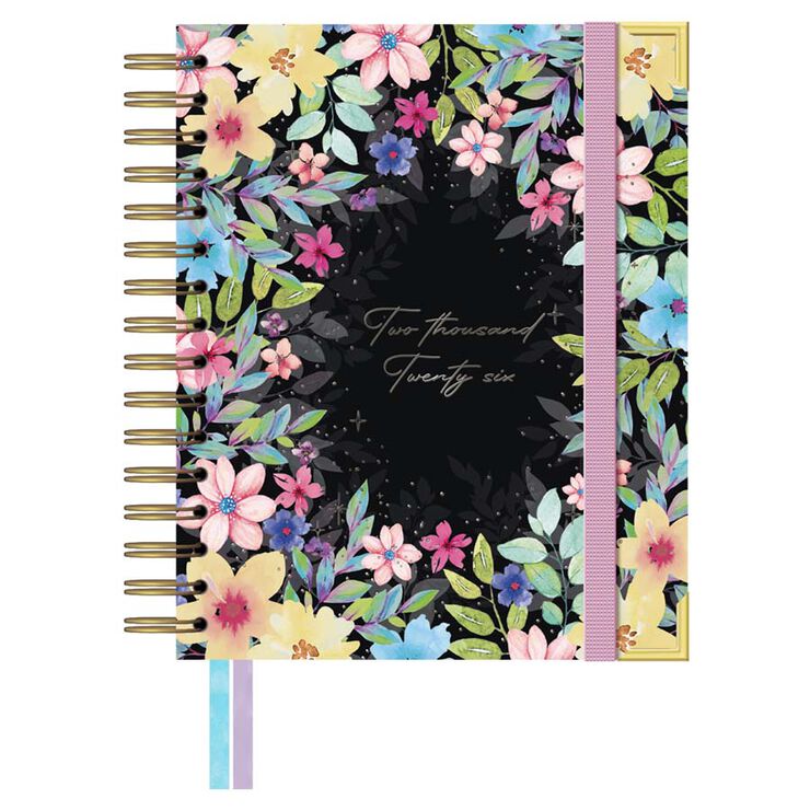 Agenda espiral Takenote A5 sem/vista mult 2026 Adele