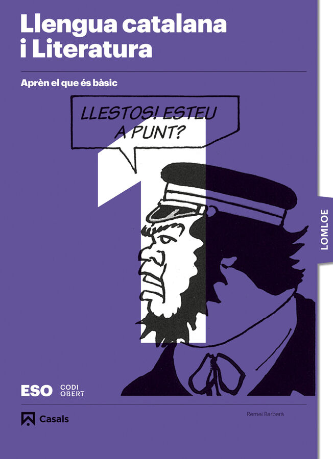 Apr&egrave;n el que &eacute;s b&agrave;sic. Llengua catalana i Literatura 1 ESO. LOMLOE