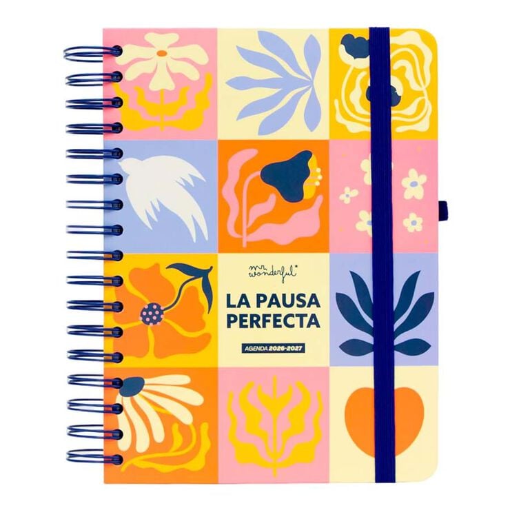 Agenda escolar Wonder diaria castellano 2026-2027 - La pausa perfecta