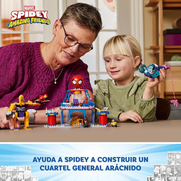 LEGO® Spidey Cuartel General Arácnido del Equipo Spidey 10794