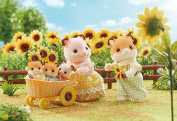 Fam&iacute;lia h&agrave;mster Sylvanian Families