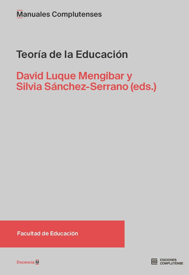 Teor&iacute;a de la educaci&oacute;n