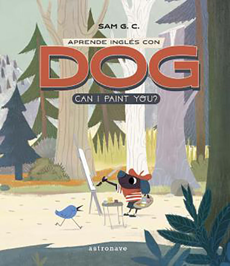 Aprende ingles con Dog: Can i Paint you?