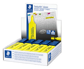 Marcadores fluoresecente Staedtler Textsurfer amarillo 10u