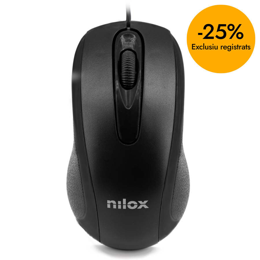 Rat&oacute;n &oacute;ptico Nilox USB