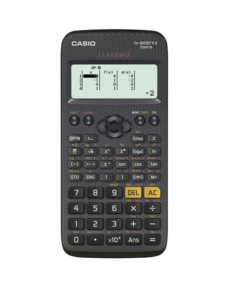 Inicialmente Pico mero Calculadora Casio Científica FX-82SPX-S-EH 2021 - Abacus Online