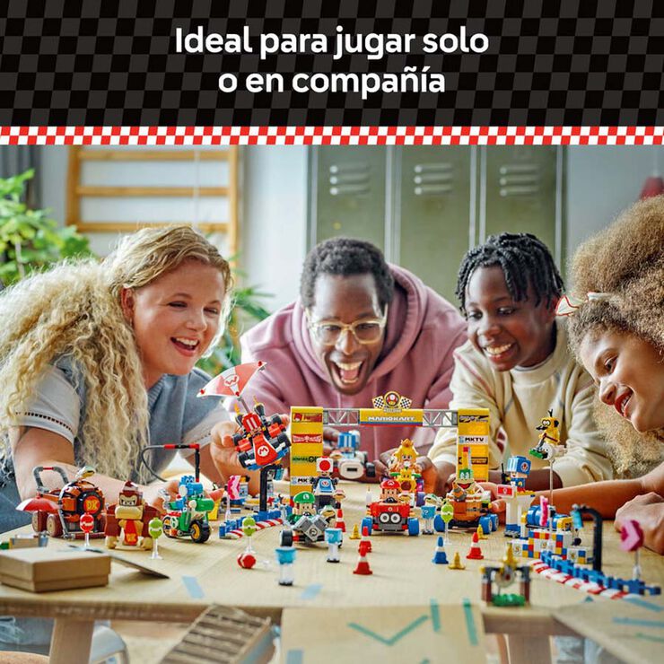LEGO® Super Mario Mario Kart™: Set Bebé Peach y Grand Prix 72036