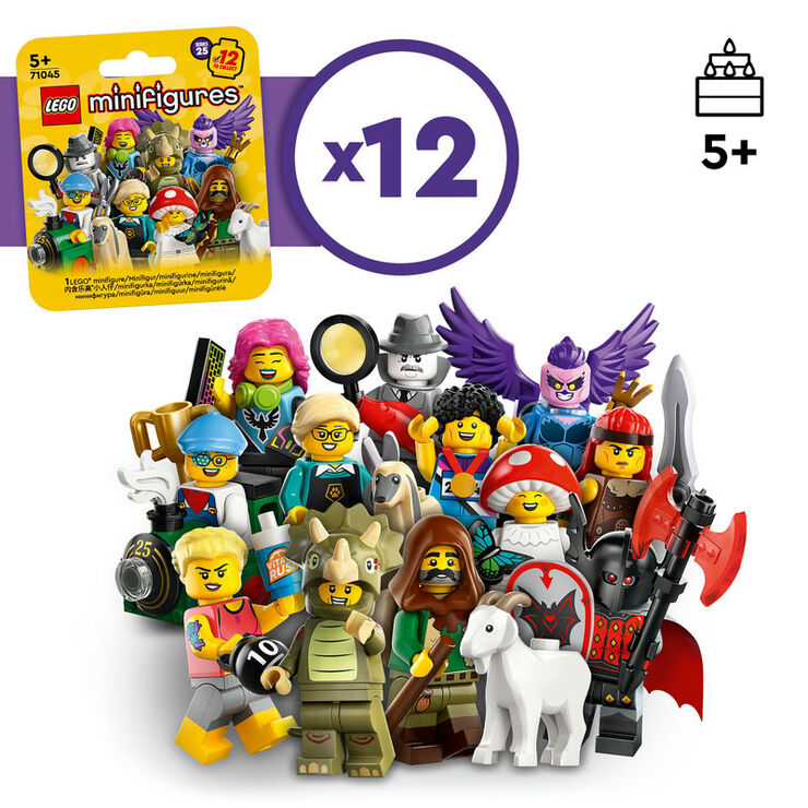 LEGO®  Minifigures LEGO®  Minifiguras: 25ª Edición 71045