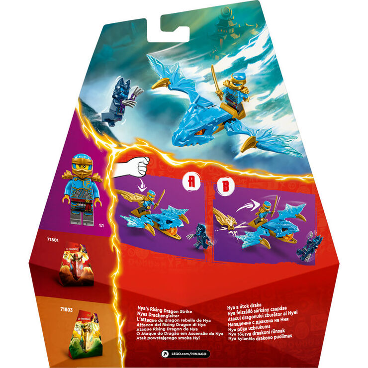 LEGO® Ninjago Ataque Rising Dragon de Nya 71802