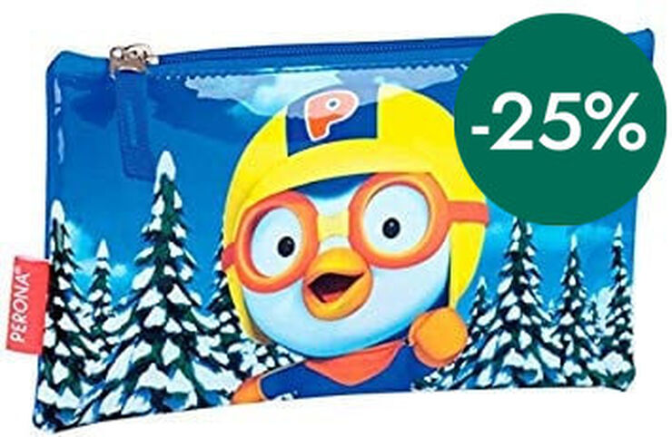 Estuche plano Pororo Penguin