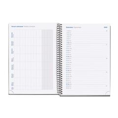 Agenda escolar Miquelrius Plus setm/vista cat 2025-26 Basic blau
