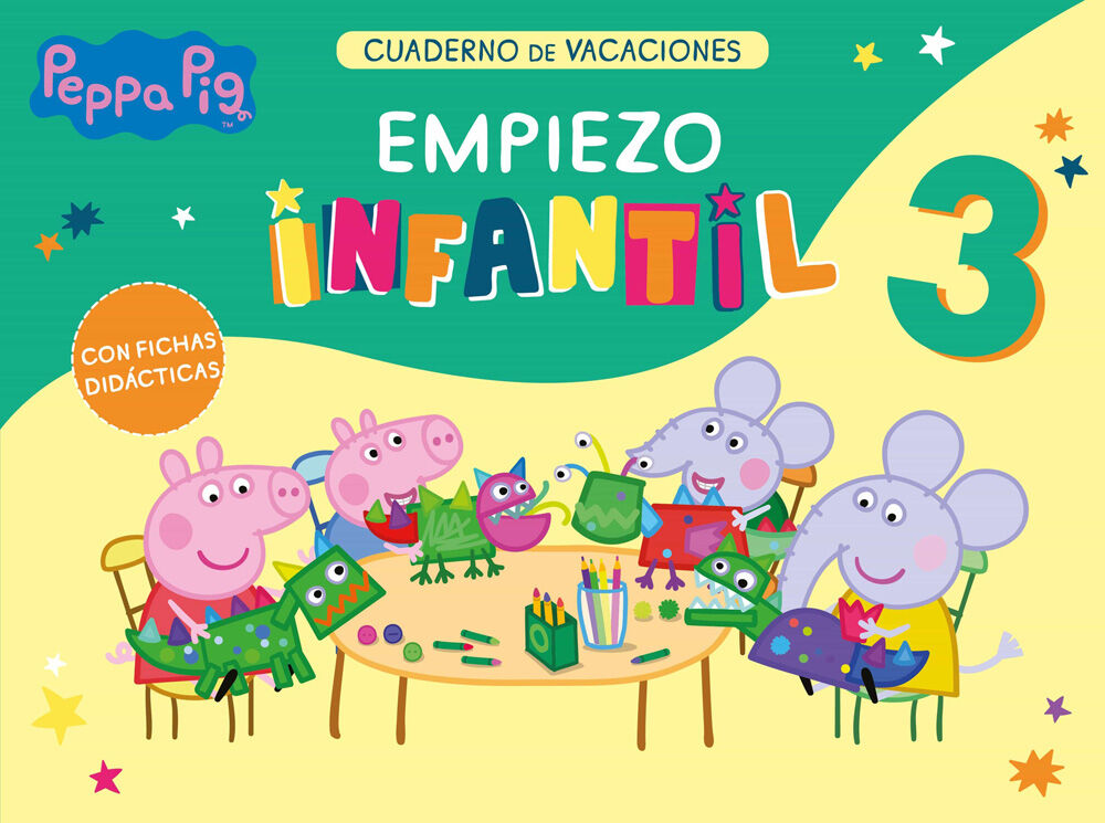 PEPPA PIG CUADERNO DE VACACIONES P2 A P3 Beascoa 9788448855833