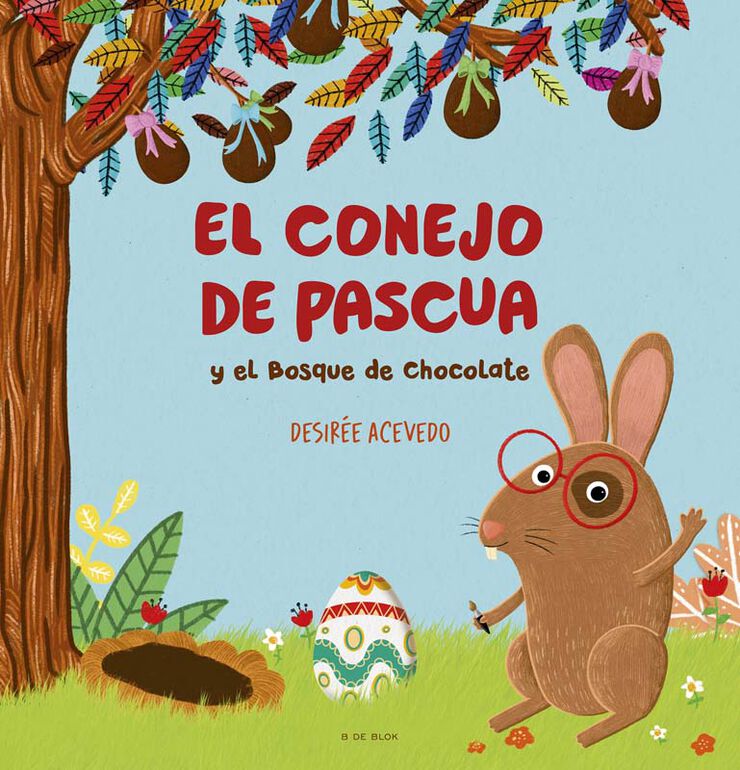 El conejo de pascua y el bosque de chocolate